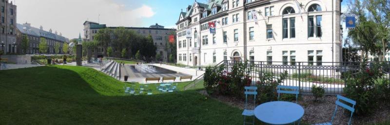 Quebec City Hall Gardens