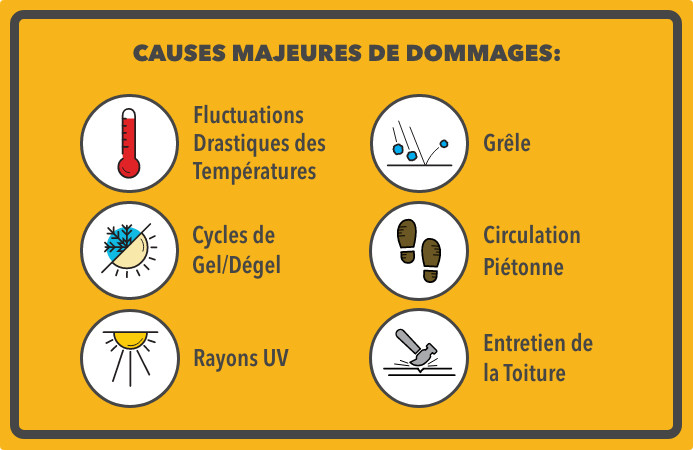 Major causes of 'brane damage