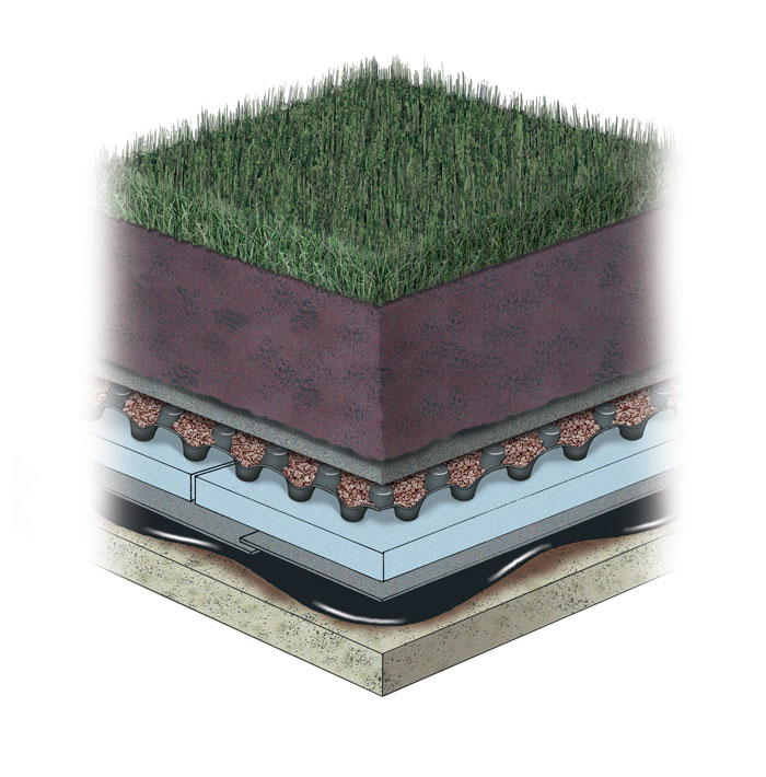 Système Garden Roof® Semi-Intensif